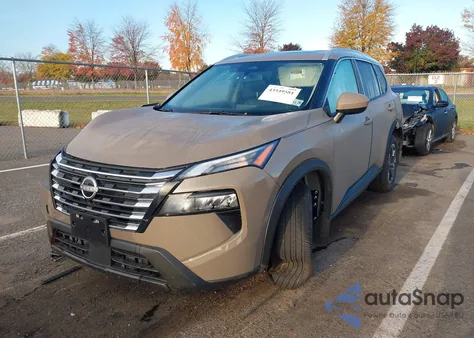 2025 Nissan Rogue Sv Intelligent Awd from USA, damaged, VIN JN8BT3BB1SW410374